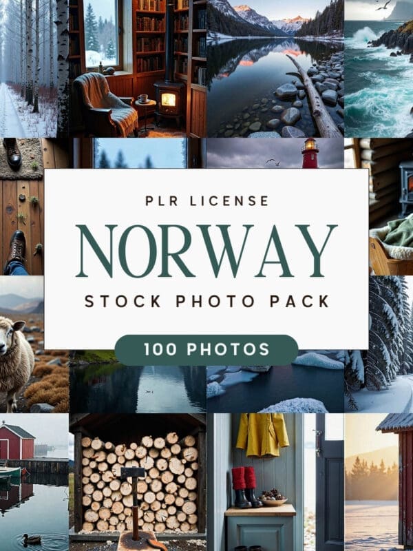 100 Norway Themed Travel Stock Photo Bundle