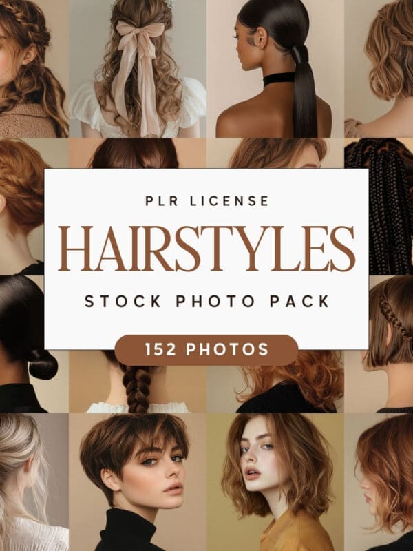 152 Hairstyles Stock Photo Bundle