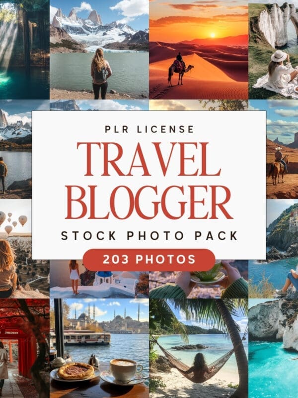 203 Travel Blogger Stock Photo Bundle