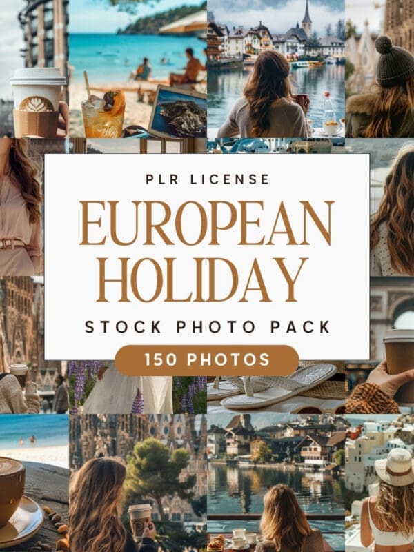 150 European Holiday Travel Stock Photo Bundle
