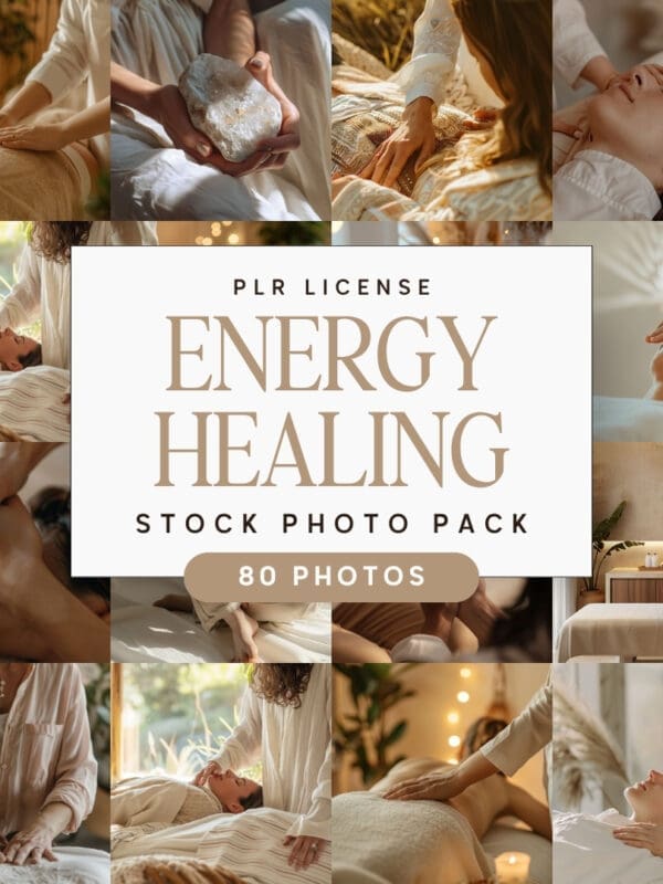 80 Energy Healing Reiki Stock Photo Bundle