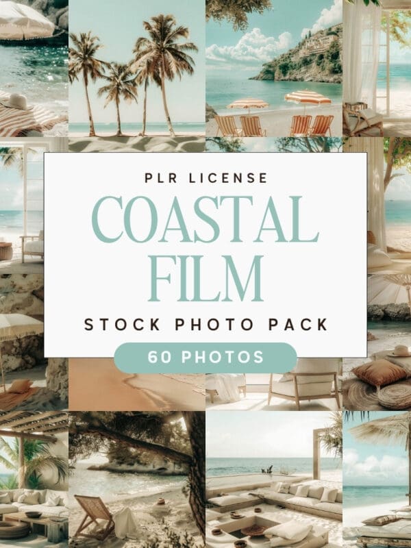 60 Coastal Film Travel Stock Photo Bundle