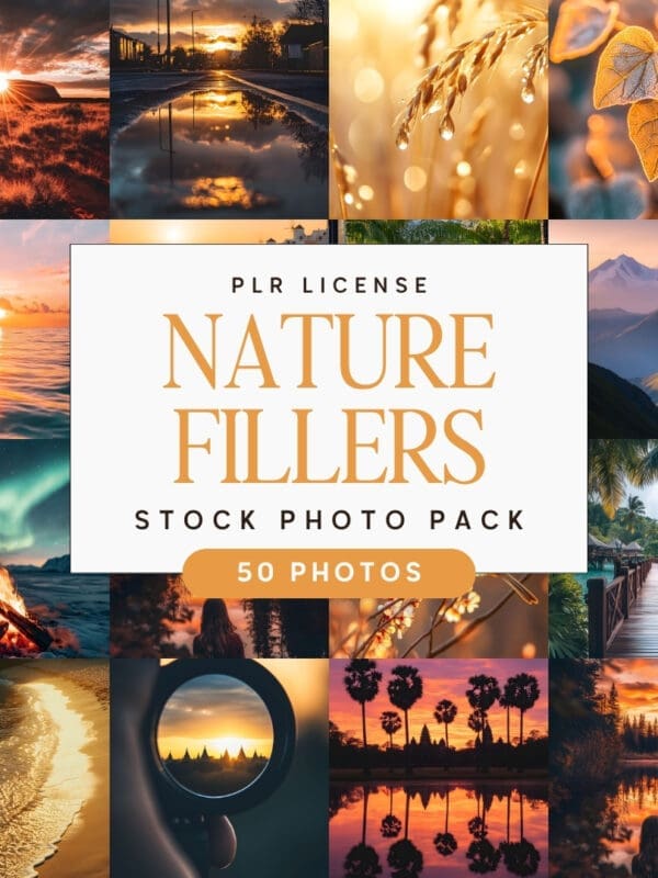 50 Nature Themed Travel Stock Photo Bundle