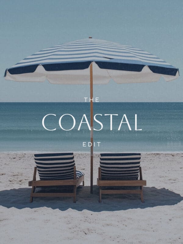 The Coastal Edit - Canva Brand Kit Template