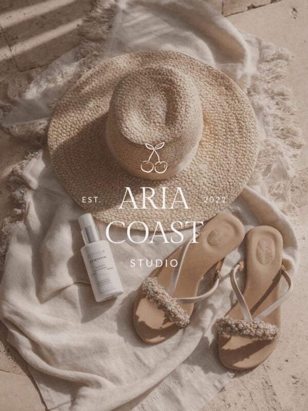 Aria Coast Studio - Canva Brand Kit Template